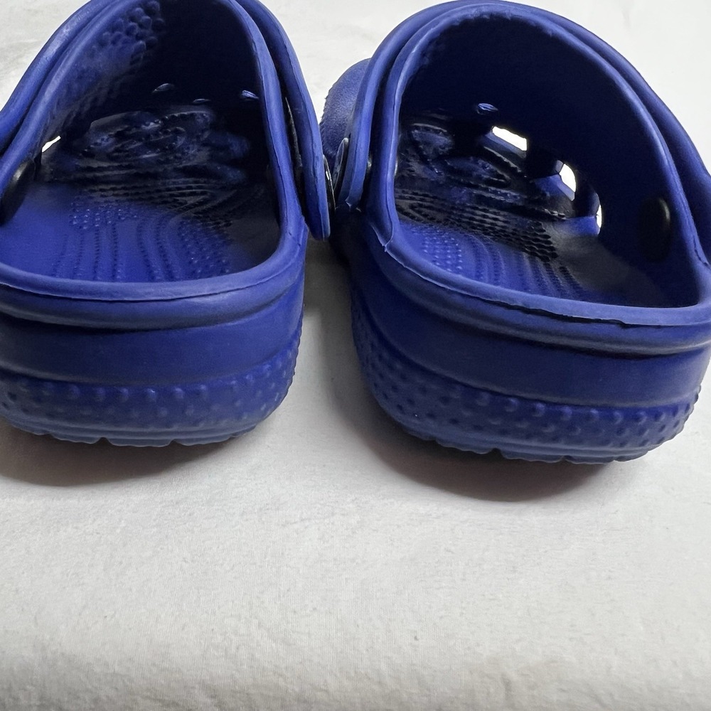 Crocs Classic Clogs Toddler C2 C3 Blue Slip On Sandals Kids Boys Girls Shoes - Picture 5 of 8